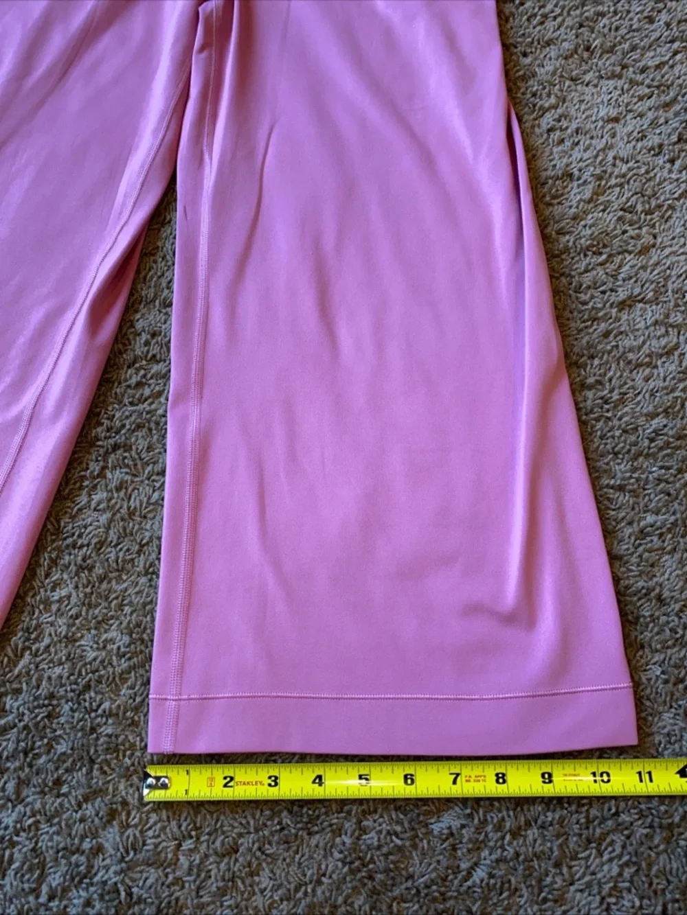 Athleta Girl Stash Your Treasures Jumpsuit Sz XL 14 Pink Wide Leg Athleisure